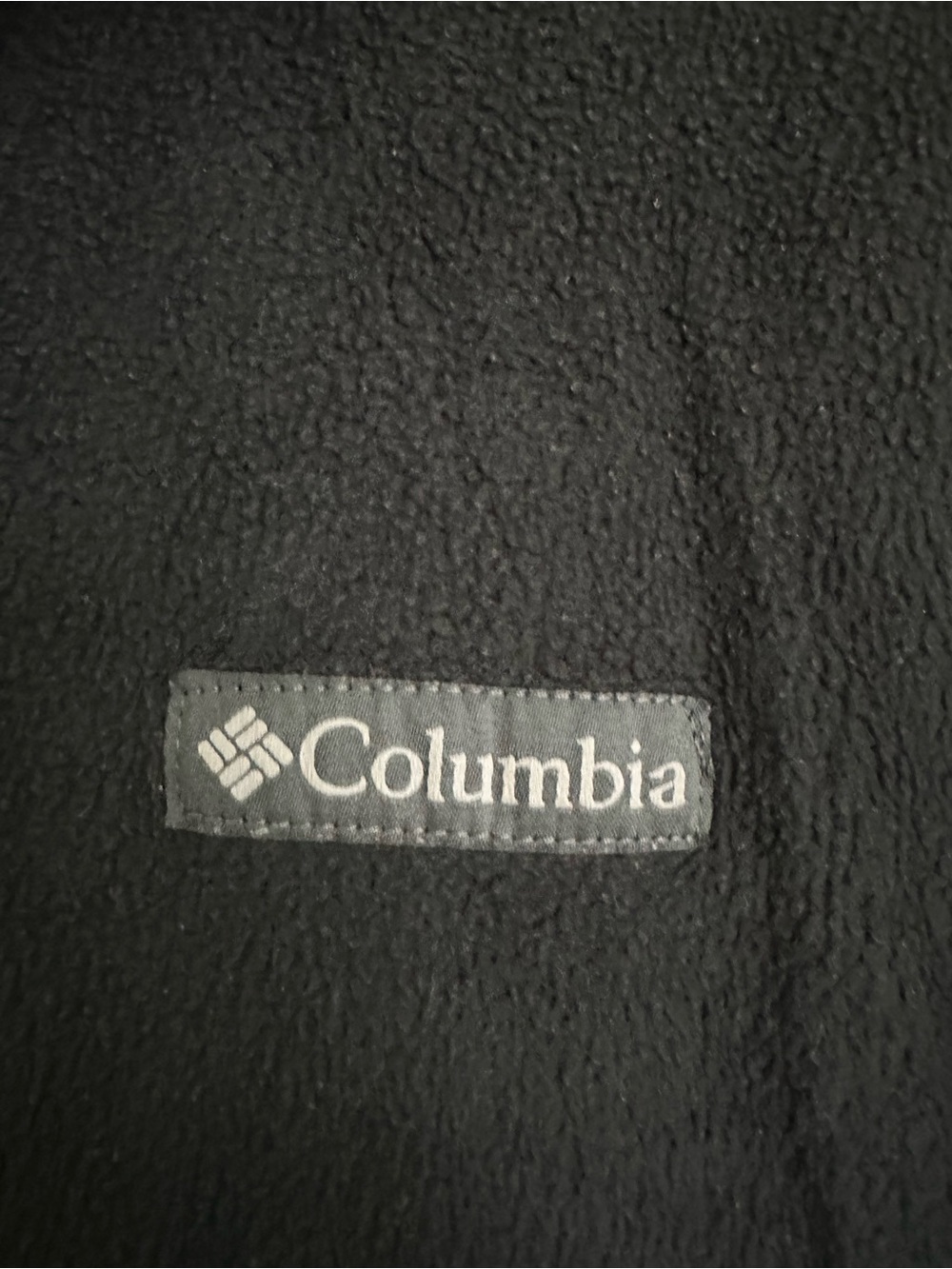 Columbia Steens Mountain Soft Fleece Black Vest Full Zip XL - Picture 2 of 5